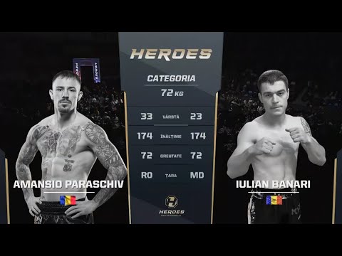 AMANSIO PARASCHIV - IULIAN BANARI (Heroes MMA - 03 Noiembrie 2025)