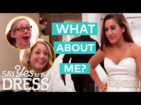 Triplet Bride Clashes With Her Opinionated Sisters | Say Yes To The Dress