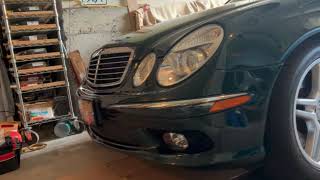 2005 E55 AMG cold start