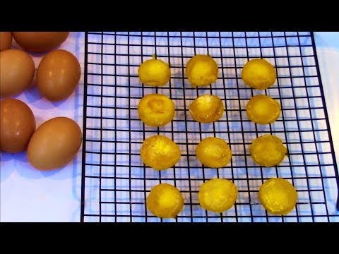Cured Egg Yolks in Just 48 Hours