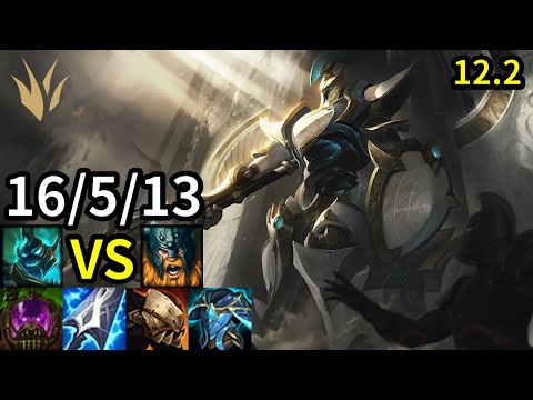 Hecarim Jungle vs Olaf - KR Master | Patch 12.2