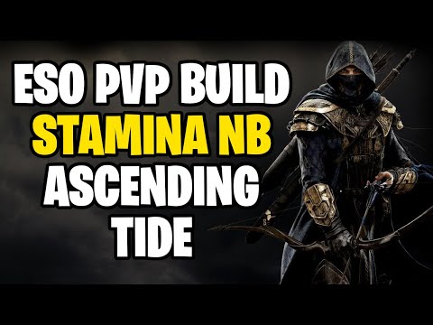 ESO Stamina Nightblade PvP Build & Gameplay (Ascending Tide)