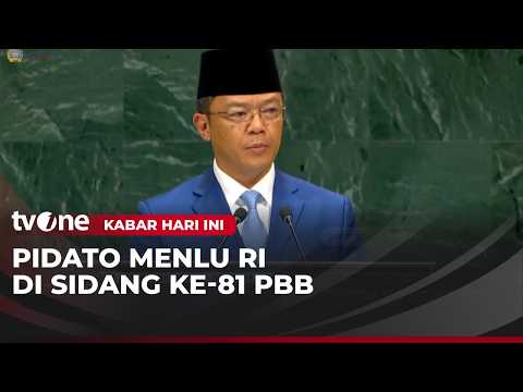 Menlu RI Tegaskan Komitmen Mendukung Penuh Palestina saat Sidang PBB | Kabar Hari Ini