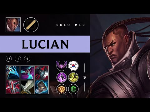Lucian Mid vs Sylas - KR Master Patch 25.24