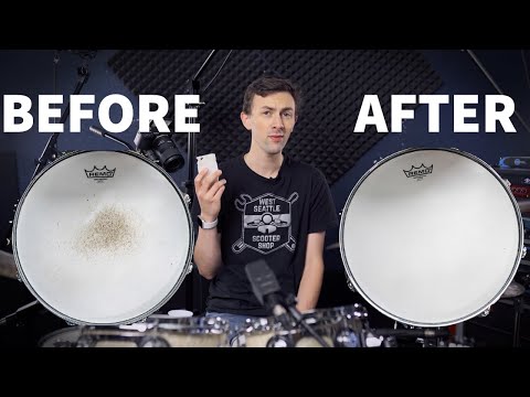 Cleaning Your Drumheads?