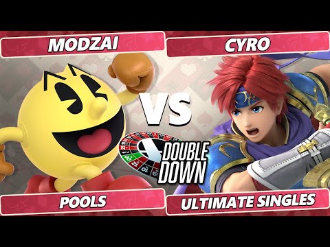 Double Down 2022 - MoDzai (Pac-Man) Vs. Cyro (Roy) SSBU Smash Ultimate Tournament
