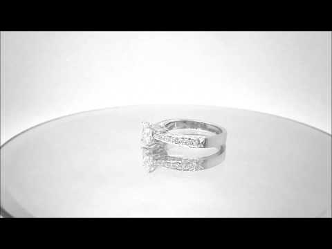 PRINCESS CUT DIAMOND ENGAGEMENT RING 1.60CTW - KNR INC - 175.1