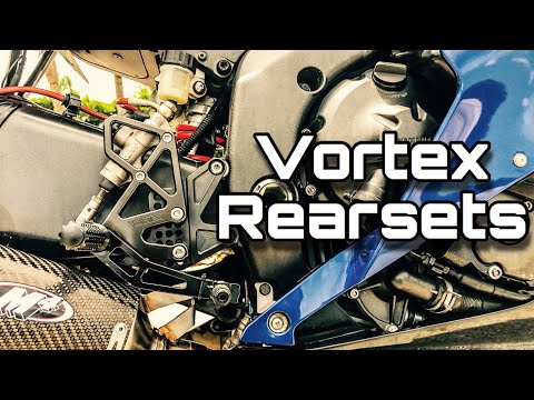 Vortex Rearsets Install | Yamaha R6