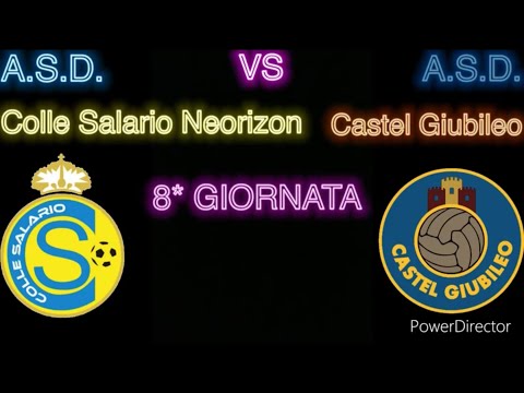 CAMPIONATO REGIONALE PRIMA CATEGORIA 2021-22 ASD COLLE SALARIO NEORIZON-ASD CASTEL GIUBILEO 4-1