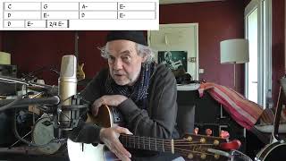 "L'étranger" - partie 1 - (tuto Graeme Allwright)
