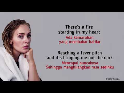 Adele - Rolling In The Deep | Lirik Terjemahan