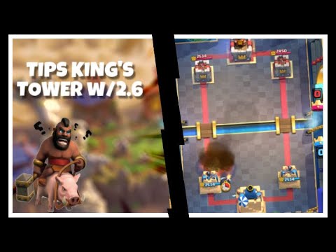 CLASH ROYALE HOG 2.6 KING’S TOWER ACTIVATION w/HOG2.6