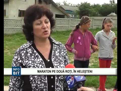 BIT TV STIRI : MARATON PE DOUA ROTI IN HELESTENI