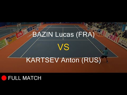 BAZIN Lucas (FRA) VS KARTSEV Anton (RUS) - Open Super 12 Auray 2020