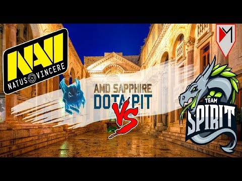 NAVI vs SPIRIT Game 1 [DOTA PIT] Qualifier Dota 2