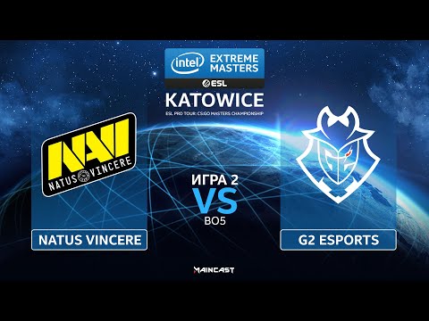 Natus Vincere vs G2 Esports [Map 2, Dust 2] (Best of 5) IEM Katowice 2020 | Grand final