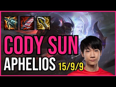 CODY SUN - APHELIOS vs. JHIN ADC | NA MASTER | PATCH 10.25