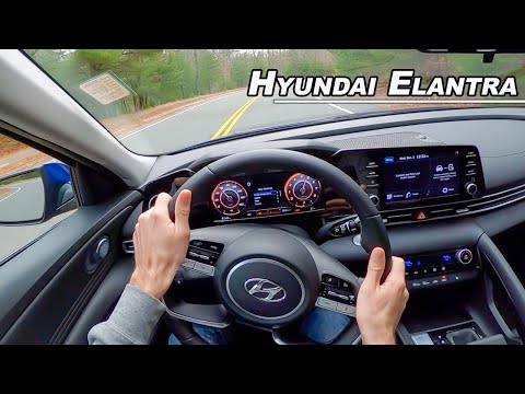 2021 Hyundai Elantra - Driving Impressions In the Real World POV (Binaural Audio)