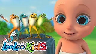 The Little Green Frog - Fun Songs for KIDS | LooLoo Kids Nursery Rhymes and Children&#39;s Songs