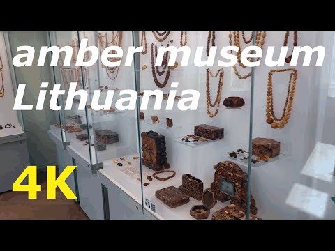Amber museum Palanga , Lithuania  ,One of the biggest museums of amber in Europe.