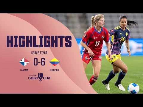 W GOLD CUP Group Stage | Panama 0-6 Colombia