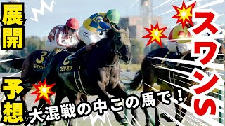 【競馬】3連休最後のメインレース！！ズバリ混戦で荒れ模様。。 #予想 #競馬 #スワンS