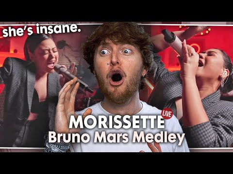 SHE KILLED THIS! (Morissette Amon - Bruno Mars Evolution Medley | Reaction)