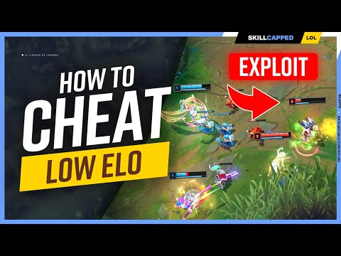 How to CHEAT LOW ELO to Win EVERY Lane! - League of Legends