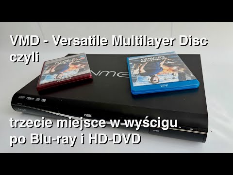 HD-VMD - Versatile Multilayer Disc - the third HD movie format after Blu-ray and HD-DVD
