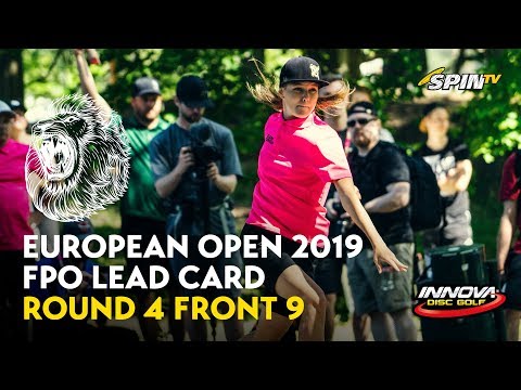 European Open 2019 FPO Lead Card Final Round Front 9 (Pierce, Blomroos, Allen, Salonen)