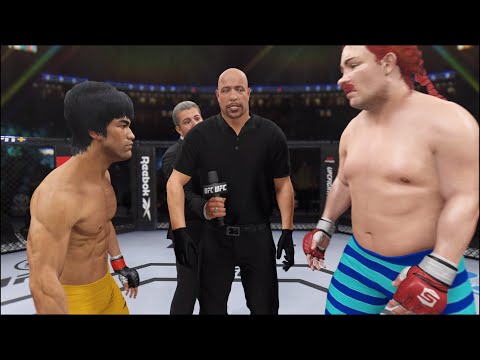 Bruce Lee vs. Obelix - EA Sports UFC 4 - Epic Fight 🔥🐲