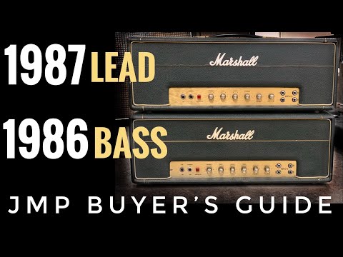 Marshall JMP50 1986 Bass 50-Watt Amp Head 1971 - Serviced image 15
