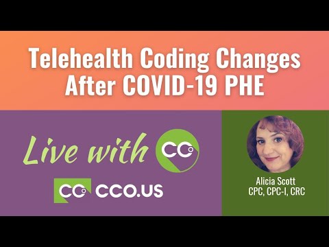 Telehealth Coding Changes After COVID-19 PHE