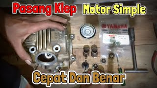 Download lagu Cara Memasang Klep Yang Benar || vega r new, vega zr, jupiter z mp3