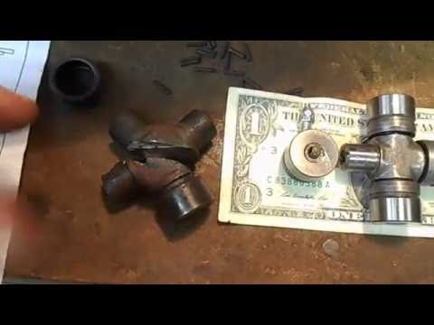 2007 Pontiac Torrent AWD Drive shaft ( Torque Tube ) U - Joint Replace Part 4