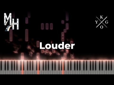 Kygo, Julia Michaels, Chance Peña - Louder | Piano Cover + Sheets + MIDI