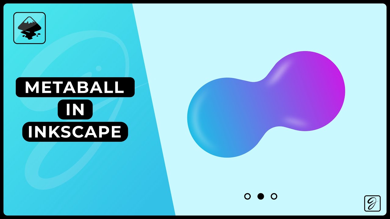 How to create a Metaball in Inkscape | Tutorial