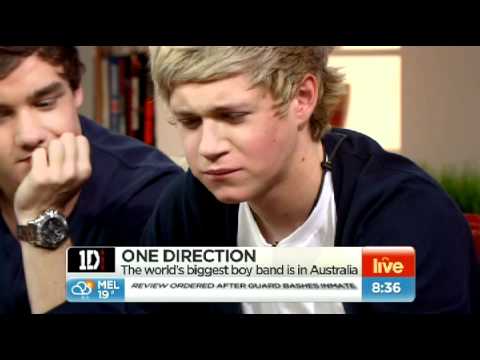 Niall Horan tries Vegemite toast for the first time on Australian TV | Sunrise