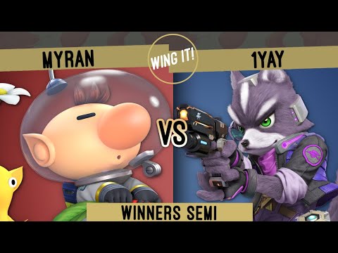 WING IT #2 - Myran (Olimar) vs. 1Yay (Fox) - Winners Semi - Smash Ultimate Singles