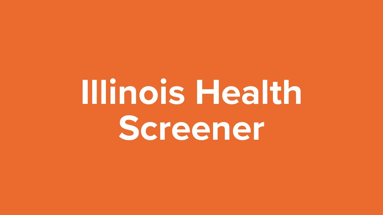 Illinois Health Screener (vertical)