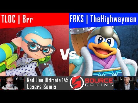 Red Line Ultimate 145 - Losers Semis - TLOC | Brr vs FRKS | TheHighwayman