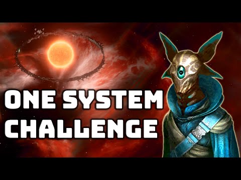 Using only ONE SYSTEM to Defeat the 25x Crisis | Stellaris One System Challenge