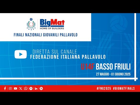 FNG U14F - n°447 - CAMPO 4: WONDER VOLLEY vs VSEVEN COLOGNO