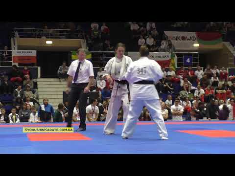 IKO Open EC 2017-fight for 3rd place Kseniia Zasorina (Russia), aka Ana Maria Tarasov (Romania)