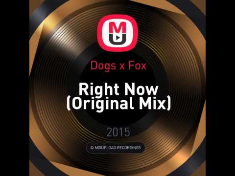 Mixupload Recordings: Dogs x Fox - Right Now (Original Mix) Progressive House