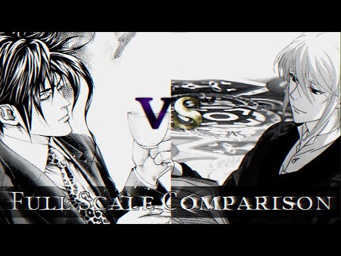 Pm Kiruma Souichi vs Canon W.J.Moriarty 【Full Scale Comparison】