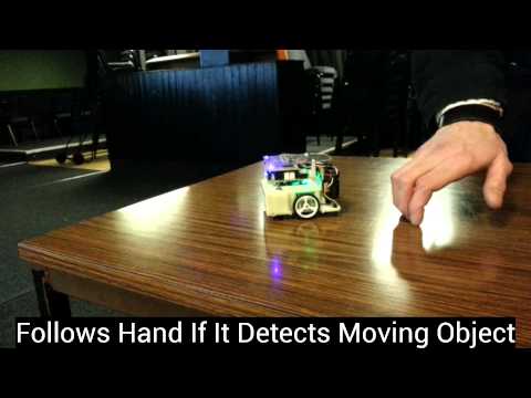 Meet The Irowe 4550, Neat, Little Robot With A Sweet 3d Printed Body.