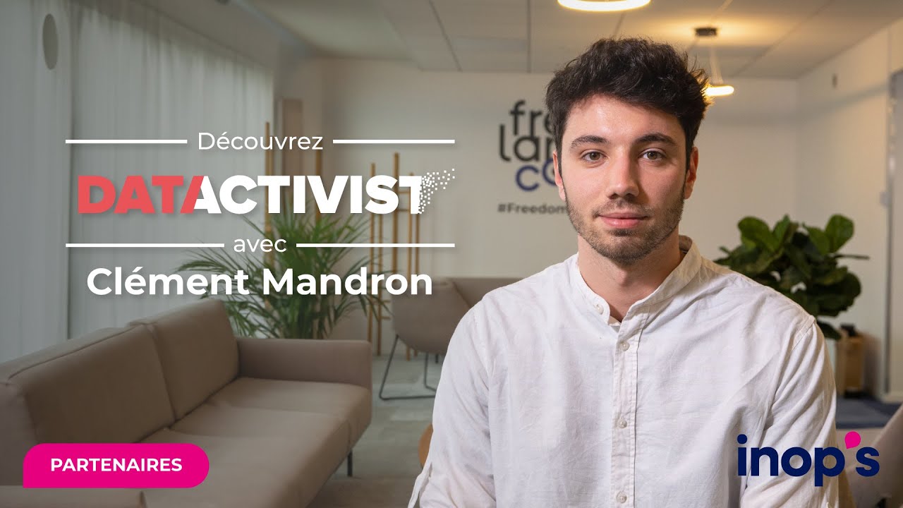 Vignette de la vid&eacute;o : Découvrez Datactivist partenaire d'Inop's avec Clément Mandron