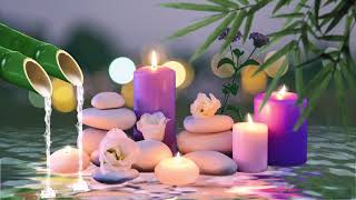 Relaxing Music for Healing + Bamboo Water Sounds 🌿 Relieves depression and tension & Nature Sounds