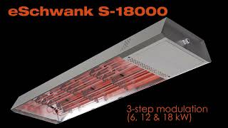 Radiant electric infrarosu eSchwank S-18000